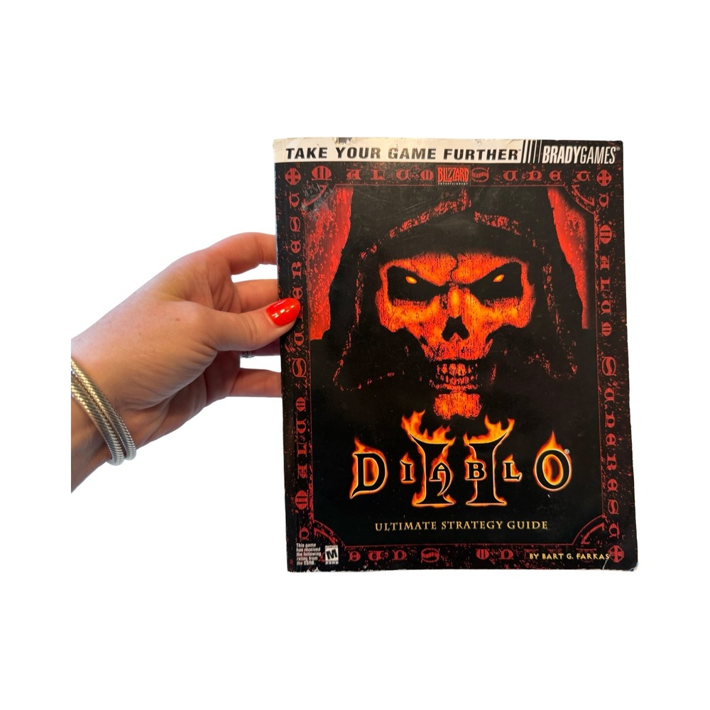 Diablo II Ultimate Strategy Guide BradyGames Lord of Destruction 2001 Paperback